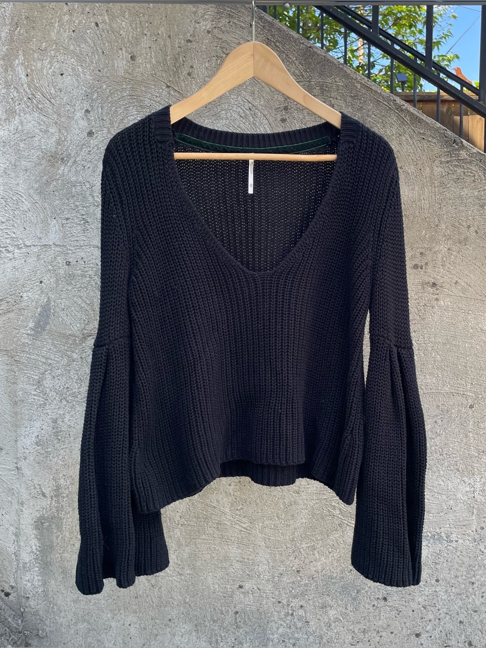 black Free People Damsel sweater size xs